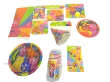 BACKYARDIGANS  PARTY SUPPLIES- TABLECOVER, CUPS, PLATES, ETC. - YOU PICK