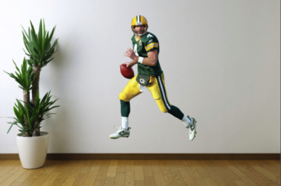 Brett Favre Green Bay Packers Fathead Style Wall Decal Sticker Ebay