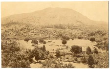 India, India, Coonoor Vintage Print, Albumen Print 12x22 Circa 1880