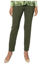 LOGO by Lori Goldstein Women's AnyWEAR Stretch Utility Pant Green