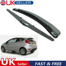 Rear Windscreen Wiper Blade & Arm Set For Ford Fiesta MK7 2008-2017 Tailgate UK