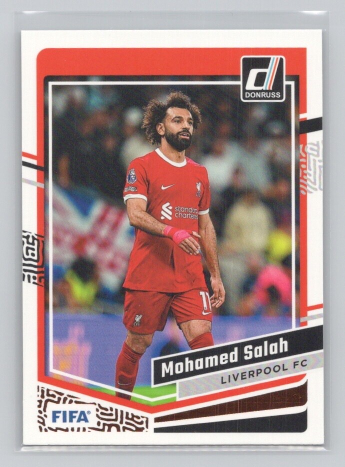 Mohamed Salah 2023-24 Donruss Soccer #81 Liverpool