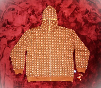 Billionaire Boys Club WAFFLE CONE Hoodie Half ZIP 2XL 14x6