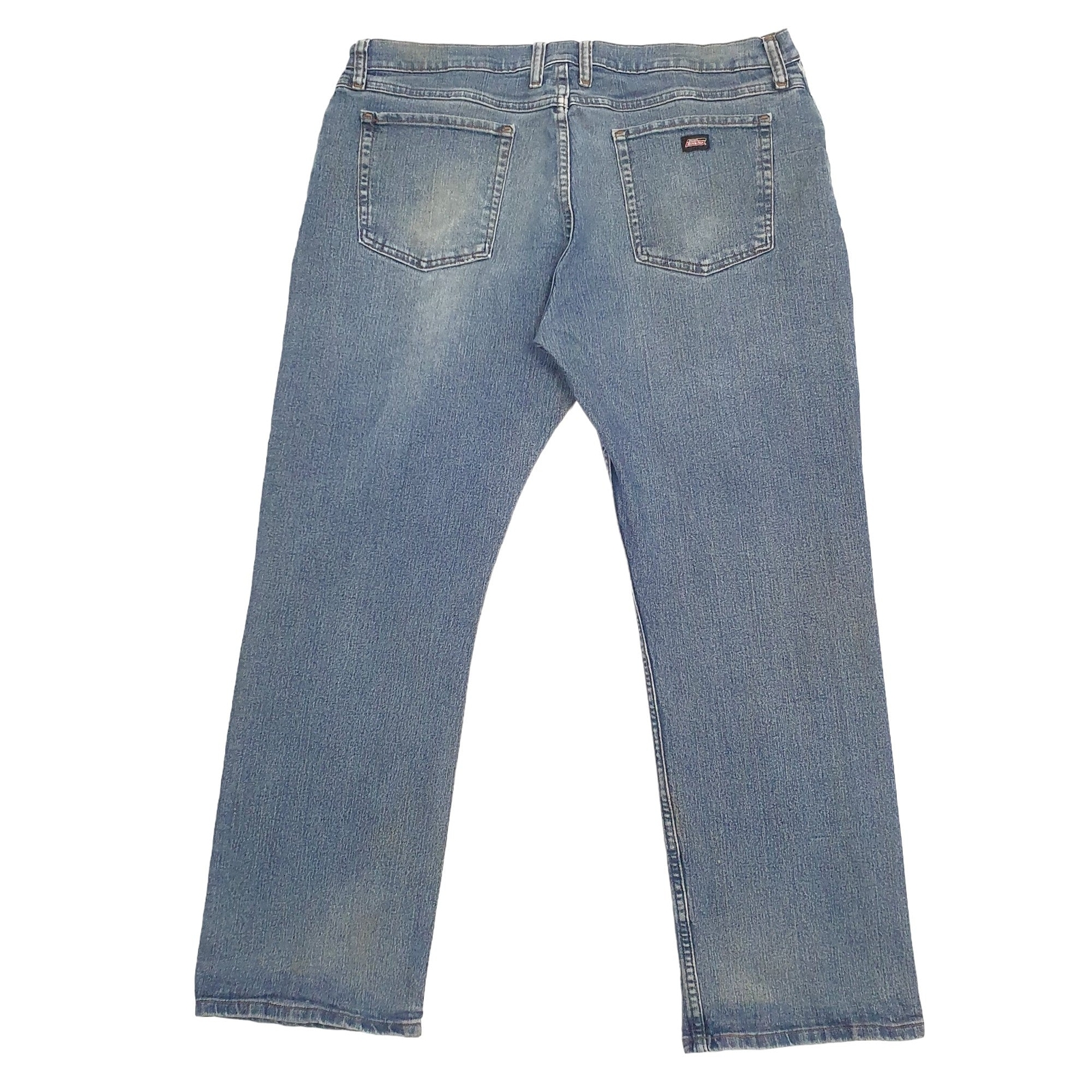 DICKIES Carpenter Workwear Trousers Cotton Blue Mens W38 L30 image 3