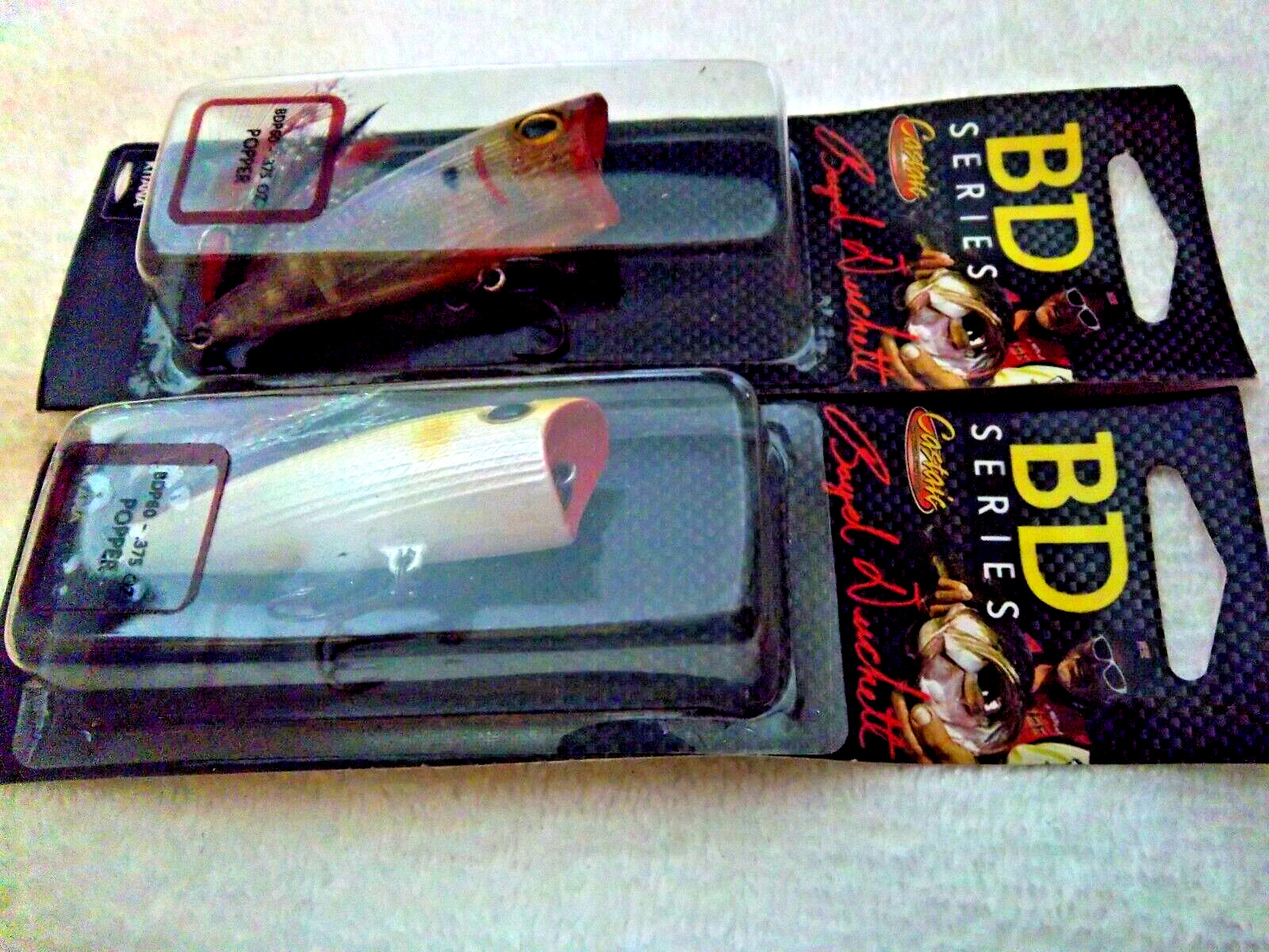 (LOT OF 2)-BOYD Duckett BDP-60 Poppers 2-3/8” & 3/8 oz in 2 GREAT-Colors - Image 2