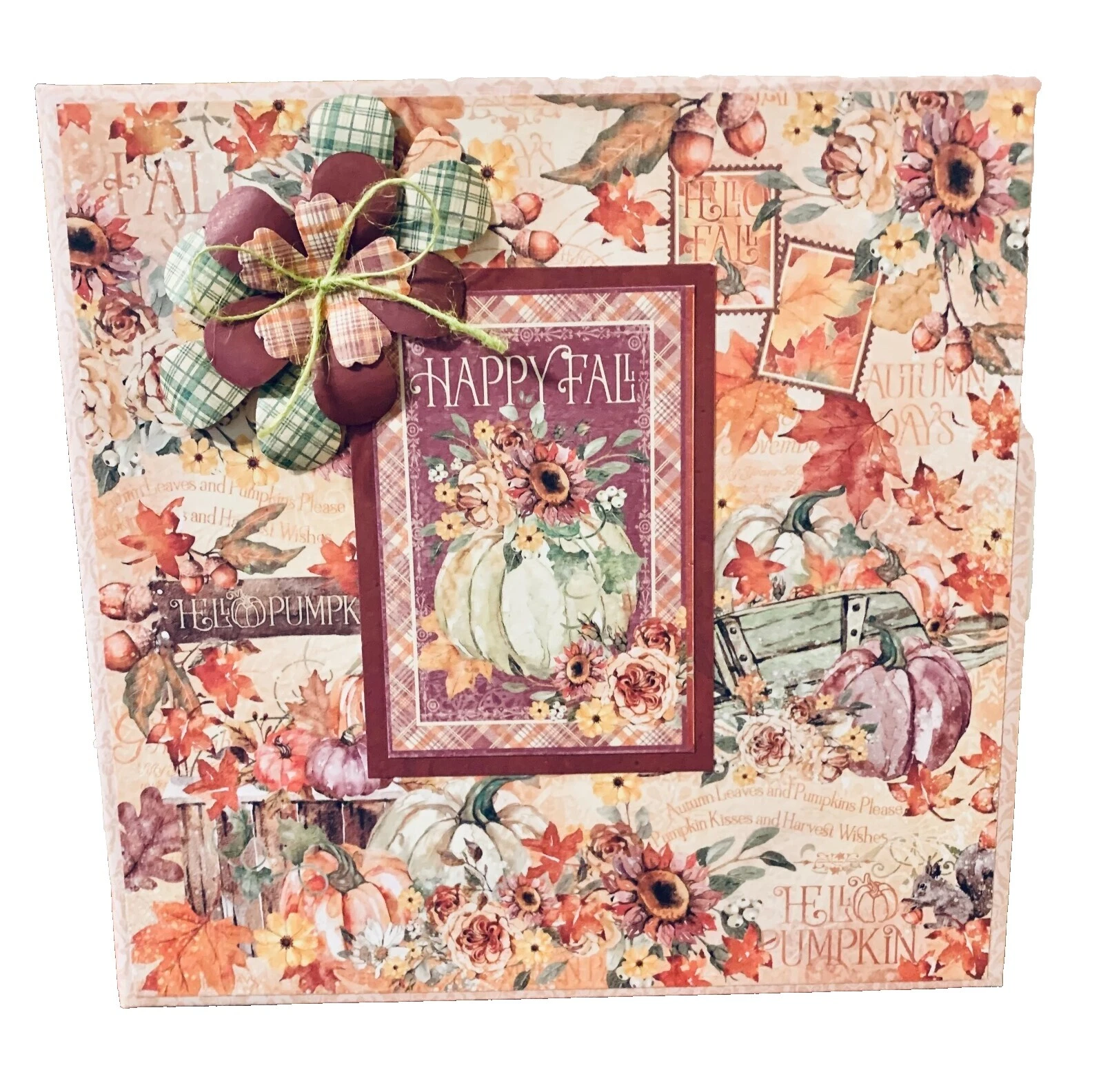 Multi-Color Hecho a Mano Scrapbooking álbumes de Madera Aglomerada