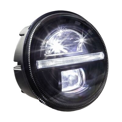 Headlight Fari Led Vespa MF5026 Faro Anteriore SIP Black Led Vespa
