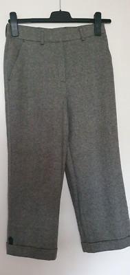 Steilmann Damen Hose Stiefelhose D Gr.  40 Schurwolle normal regulär NEU