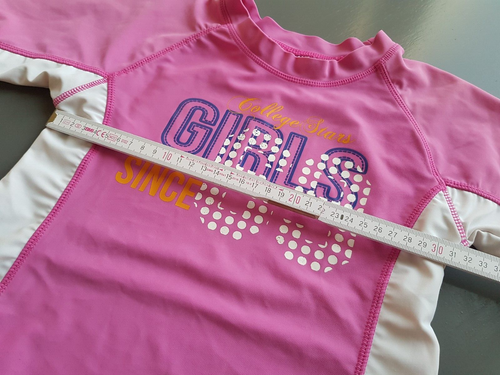 Mädchen UV Shirt Gr. 122 / 128 UV Kleidung Shirt T-Shirt Rosa - Bild 5 von 8