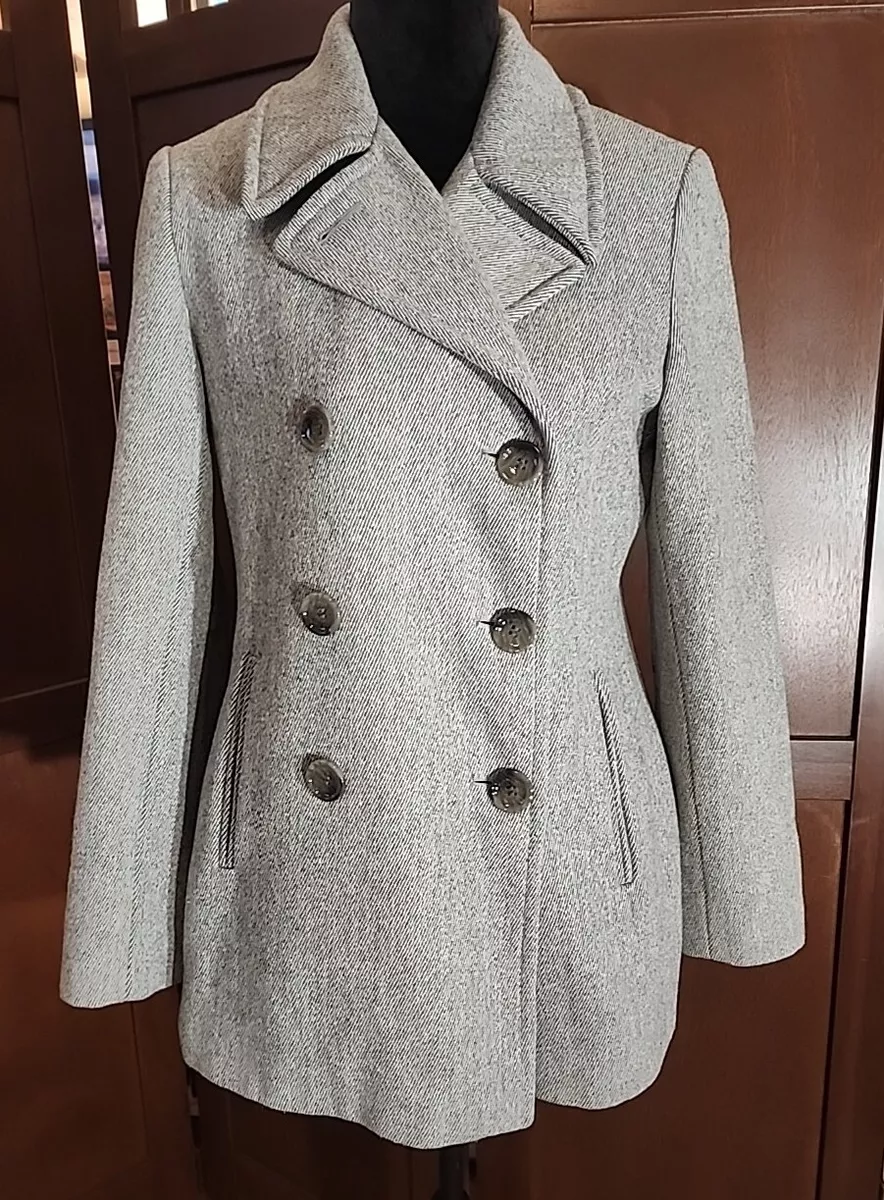 Calvin klein hotsell gray peacoat