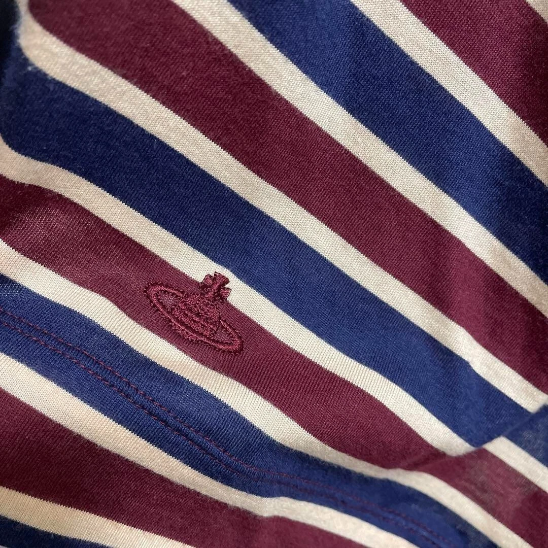 Vivienne Westwood Red Label stripe Asymmetrical tops size 2 used From Japan