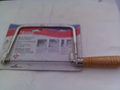 FIVE !! Nicholson No. 50 Coping Saw Model 80170