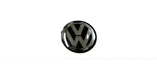 OEM NEW VW Volkswagen Black Silver VW Sign For Key FOB 3C0837891 3C0-837-891
