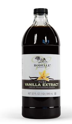Rodelle Pure Vanilla Extract, 32 Ounce 