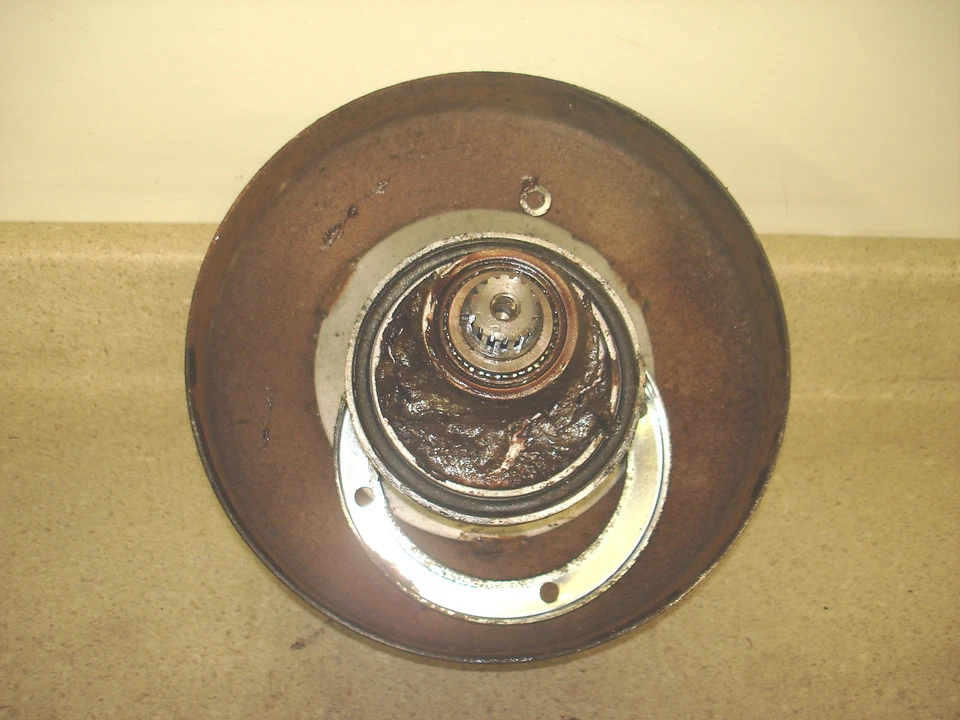 MOTO DE NIEVE COLUMBIA SST 400 VINTAGE AÑOS 70 EMBRAGUE SECUNDARIO ACCIONAMIENTO Foto 4 de 4