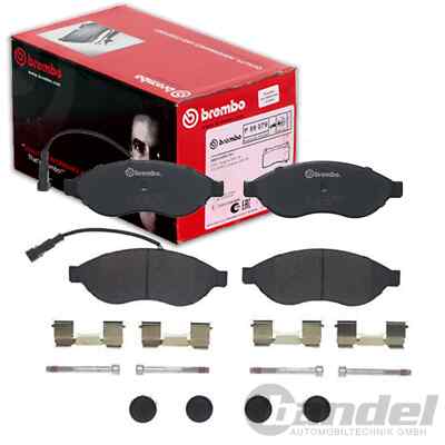 brembo BREMSBELÄGE passend für CITROËN JUMPER FIAT DUCATO PEUGEOT BOXER