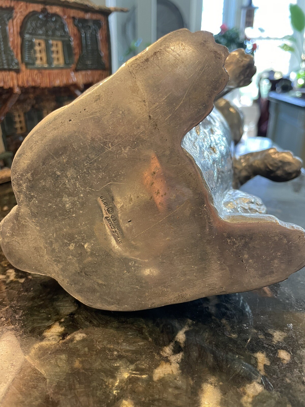 Arthur Court Bunny Rabbit Aluminum Pitcher 11 in Tall eBay