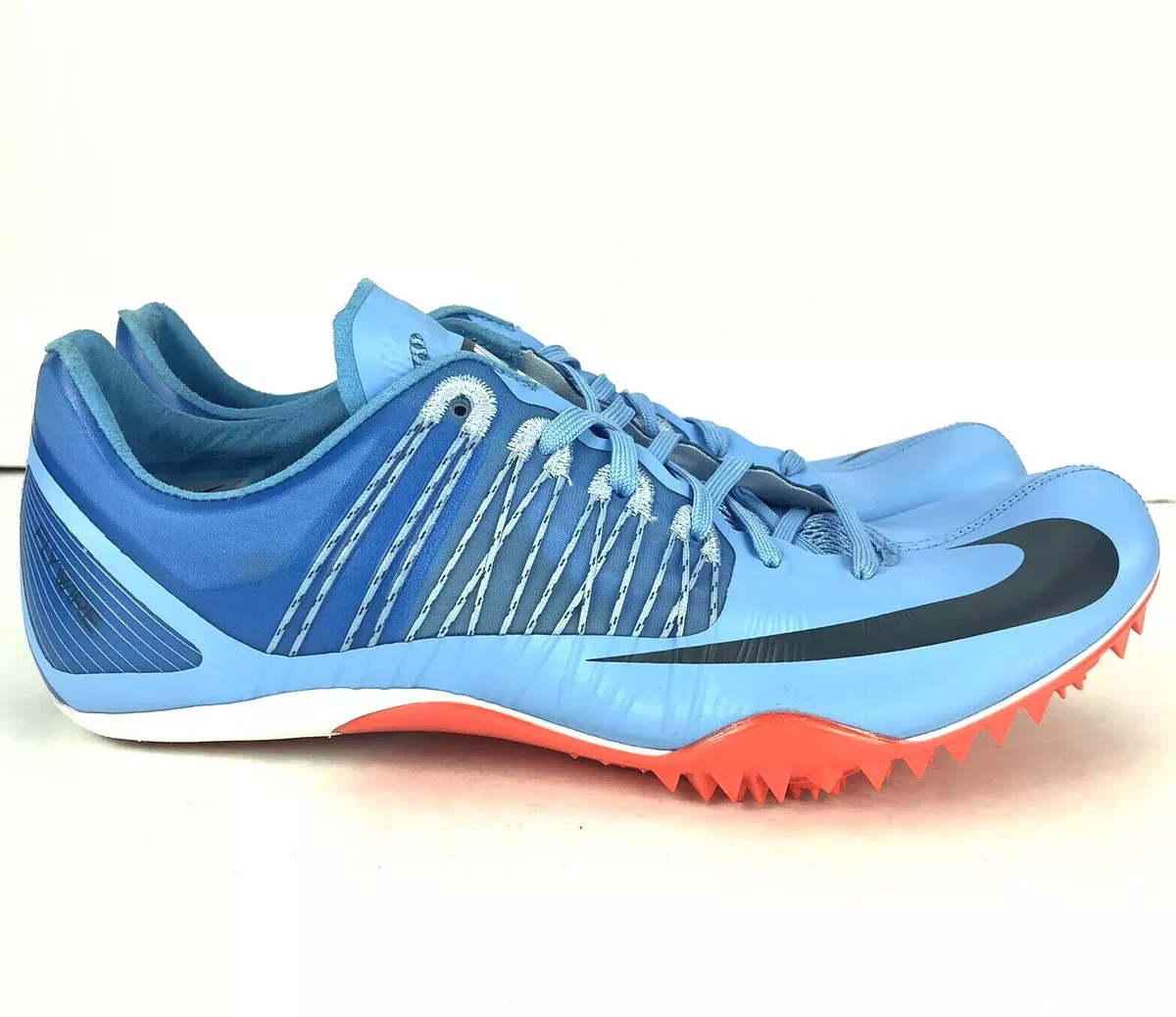 Nike Zoom Celar 5 Track Spikes Blue Sprint Mens 629226-446 Size | eBay