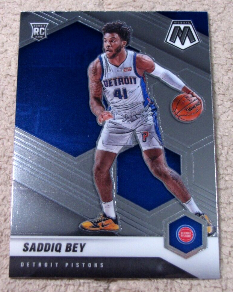 2020-21 Panini Mosaic #209 Saddiq Bey RC Rookie