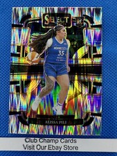 2024 #34 Alissa Pili Panini WNBA Select Concourse Silver Flash Prizm RC