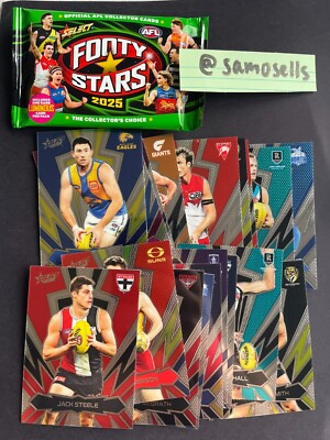 2025 Select Luminous Thunderbolt Cards AFL Footy Stars New PICK YOUR CARD