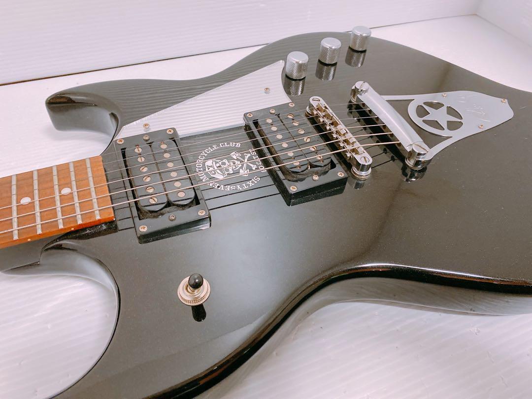 Electric Guitar Silvertone Sovereign Special PSSN1 Black with Soft 