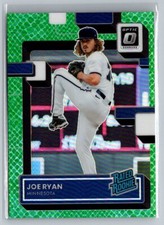 2022 Panini / Donruss OPTIC JOE RYAN Green Velocity Parallel /99 #54 Twins