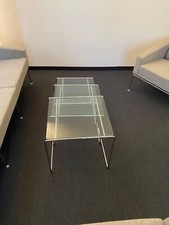 Glastisch Dreisatz MARCEL T von Designstudio Simon