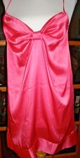 Victoria's Secret Pink Nighty Bow Front Spaghetti Straps Medium