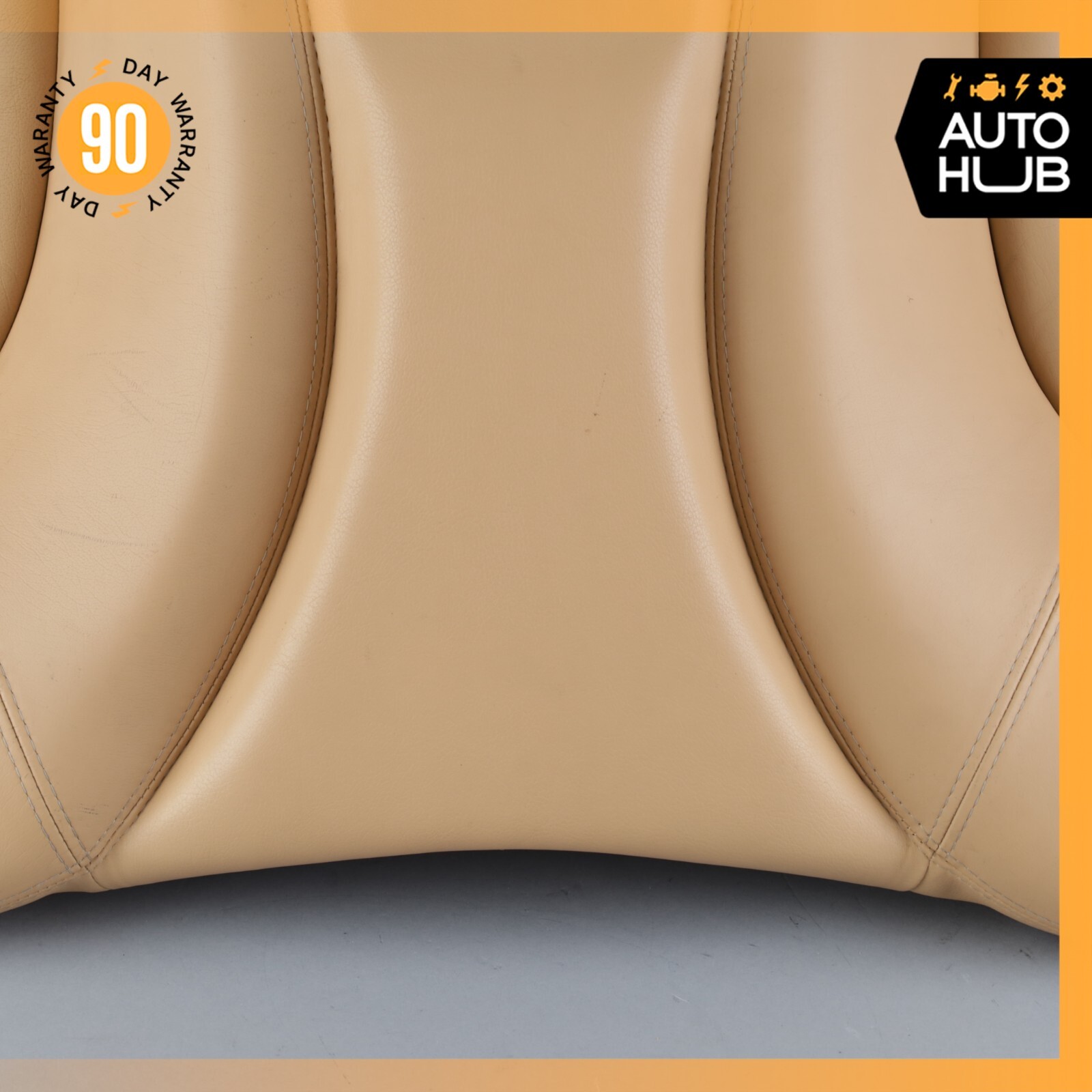 02-07 Maserati Coupe 4200 M138 Rear Seat Cushion Lower Bottom Beige OEM 67k
