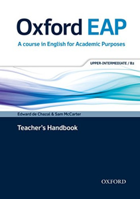 Oxford EAP: Upper-Intermediate/B2: Teacher's Book, DVD  - Paperback NEW Edward d