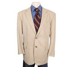 Jos A Bank Men's Blazer Sport Coat Sports Jacket Size 46 R Silk