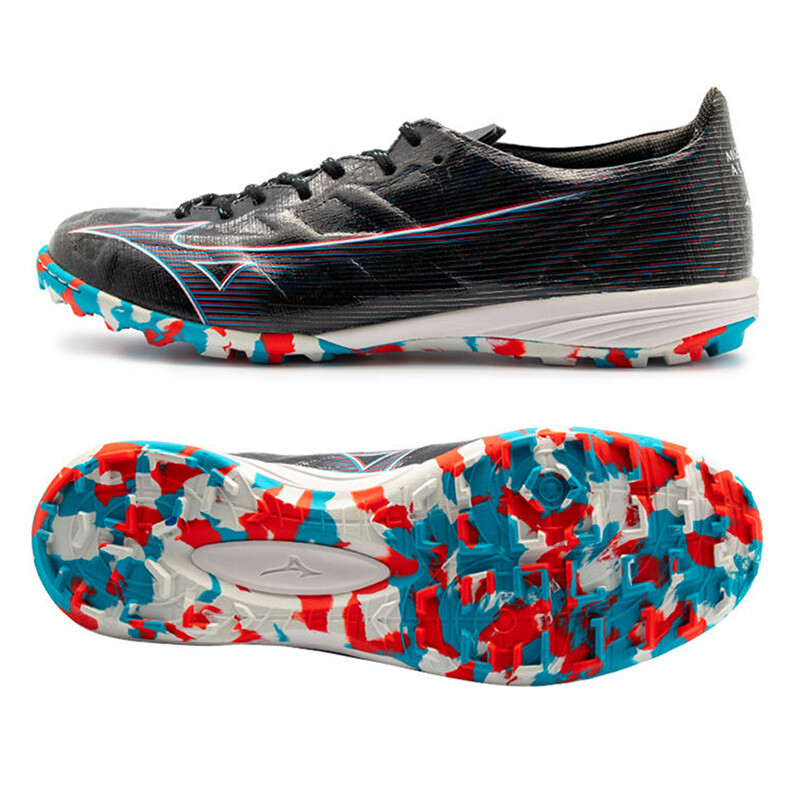 Mizuno Alpha Pro AS P1GD236401 Black Mens Futsal Shoes Soccer