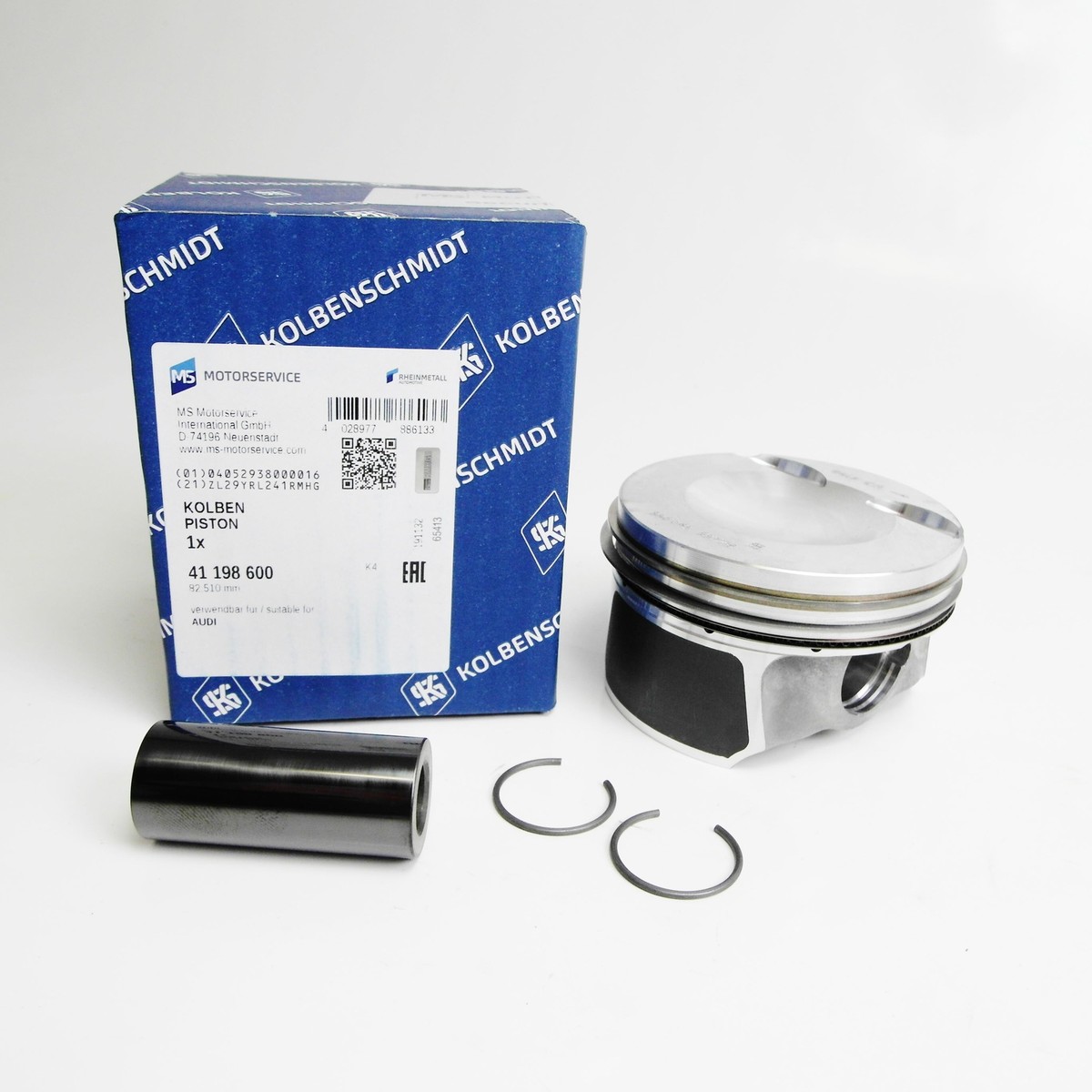 4x Kolben Kolbenschmidt Ø 83,01mm pf. Audi VW Skoda SEAT 2.0 TFSI 