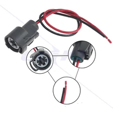 2 Pin Coolant Temp Sensor Pigtail Plug Connector Harness Fits for Honda Odyssey