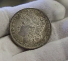 1882 S US Morgan Silver Dollar $1 Nice Au (Toned)
