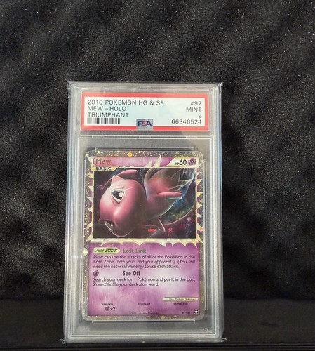 Mew 97/102 Triumphant Holo