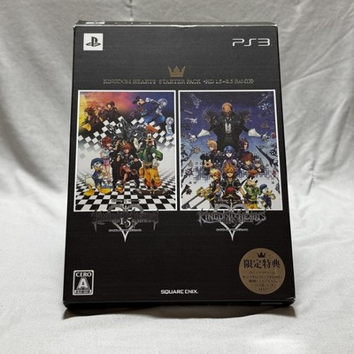 Kingdom Hearts HD 1.5 + 2.5 ReMIX Starter Pack PS3 - Limited Edition Japan CIB