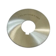 3" SLITTING SAW 2MM WIDE HIGH SPEED STEEL 1" BORE WITH KEYWAY RDGTOOLS