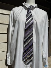 Purple Nautical Royalty Tie