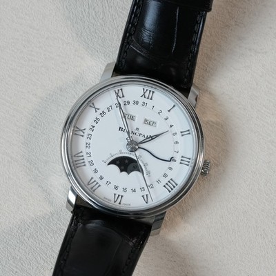 Blancpain Villeret Quantième Complet   Complete Set | Ref: 6654-1127-55B | 2021