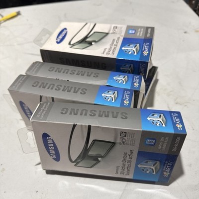 Set of 6- Samsung SSG-4100GB 3D Active Shutter Glasses - NEW