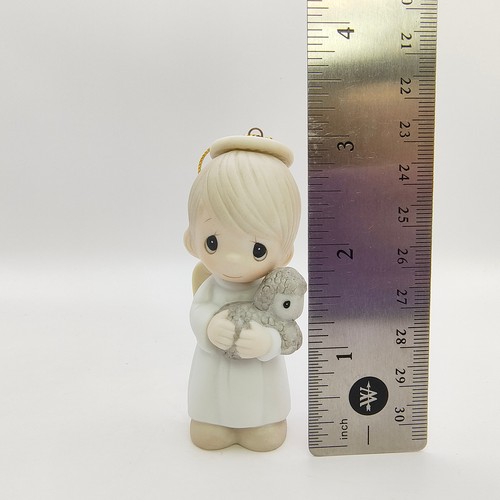 De colección 1986 Precious Moments Ornamento Pastor del Amor 102288 Belén de Navidad - Imagen 10 de 15