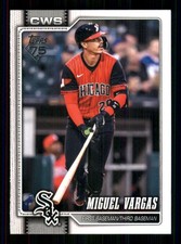 2026 Topps #329 Miguel Vargas Chicago White Sox 59102