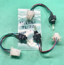 NOS NIKKAI TL-22H1DKRRS1 / TL22H1DKRRS1 TOGGLE SWITCHES⚡LOT OF 3⚡SHIPS FREE⚡