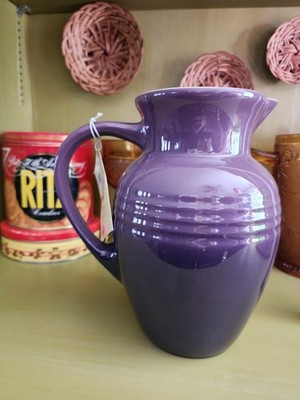 La Crueset Cassis Pitcher 2 QT. NWT Rare Color | eBay