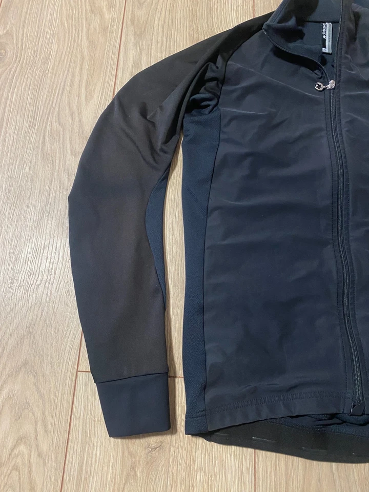 Chaqueta de ciclismo para mujer Assos con cremallera completa negra talla XS Foto 4 de 4