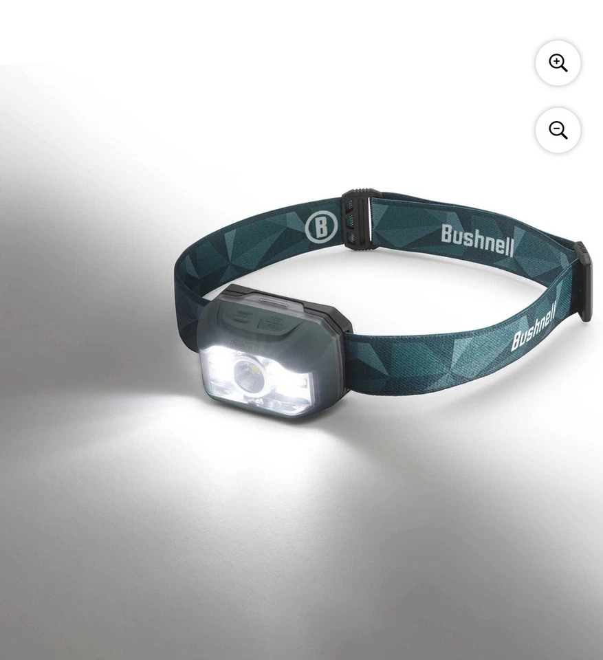 Paquete de 3 faros recargables Bushnell 1000 lúmenes de doble potencia Foto 3 de 4