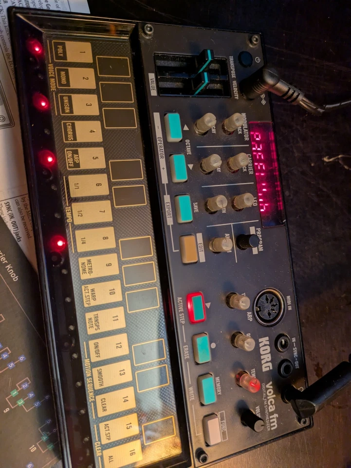 Korg Volca调频频率调制合成器 — 第 2/3 张图片