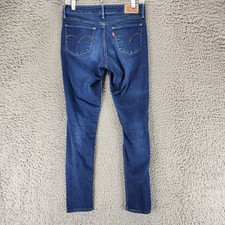 Levis Jeans Womens 28 Blue 711 Stretch Denim Skinny Read 